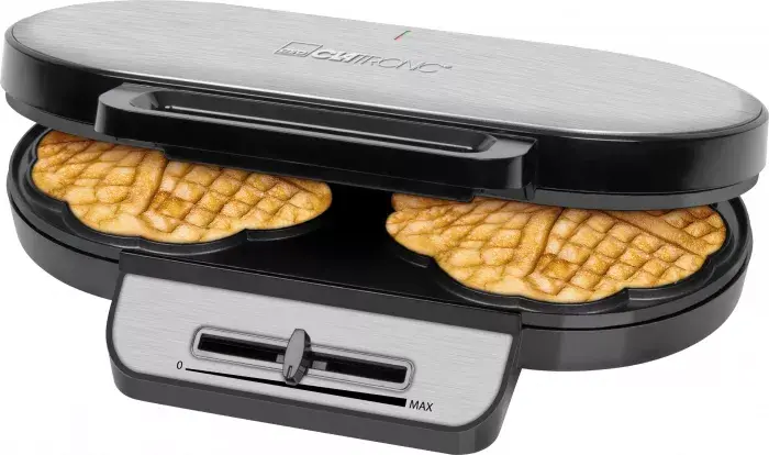 Vafeļu panna CLATRONIC WA3745 — 1200 W, 2 vafeles Photo 2
