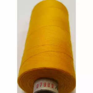 Sewing thread Brother Alterfil 07989 Warm Yellow 1000 m - polyester cone