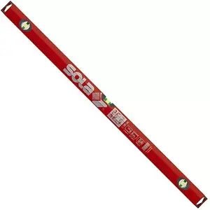 Spirit Level SOLA BigX3, aluminum, ergonomic, 3 vials, 100 cm