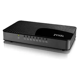 Zyxel GS-108S v2 Unmanaged Gigabit Ethernet (10/100/1000) Black