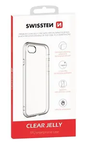 Phone back case SWISSTEN Clear Jelly for Samsung Galaxy A10, 1.5 mm transparent silicone