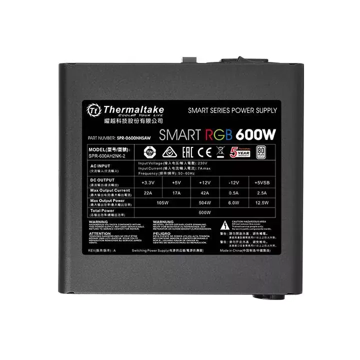 Блок питания Thermaltake Smart RGB Photo 4