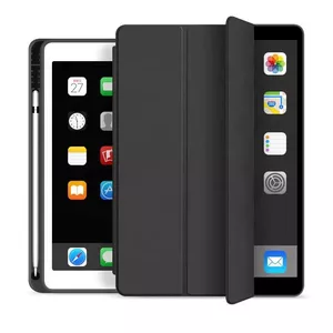 Folio Case eSTUFF SEATTLE iPad 9.7 2018/2017 Black PU Leather