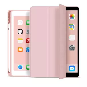 Folio maciņš eSTUFF SEATTLE iPad 9.7 2018/2017 Rozā PU āda