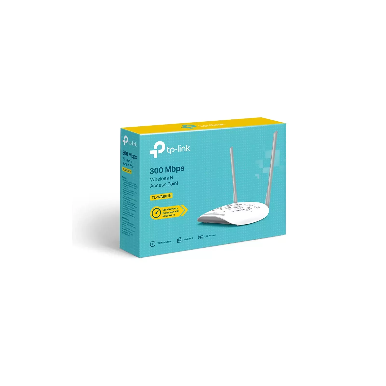 TP-LINK TL-WA801N wireless access point 300 Mbit/s Power over Ethernet (PoE)