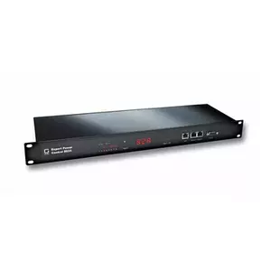Barošanas sadales bloks gude 8035-1 8x C13 1U 230V 16A Melns Mērīts Slēdzams