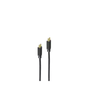 USB кабель ShiverPeaks BS20-70025 USB 3.2 Gen 2 1м черный