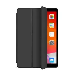 Folio maciņš eSTUFF Denver iPad Air 2 2014 Melns PU āda/Caurspīdīgs