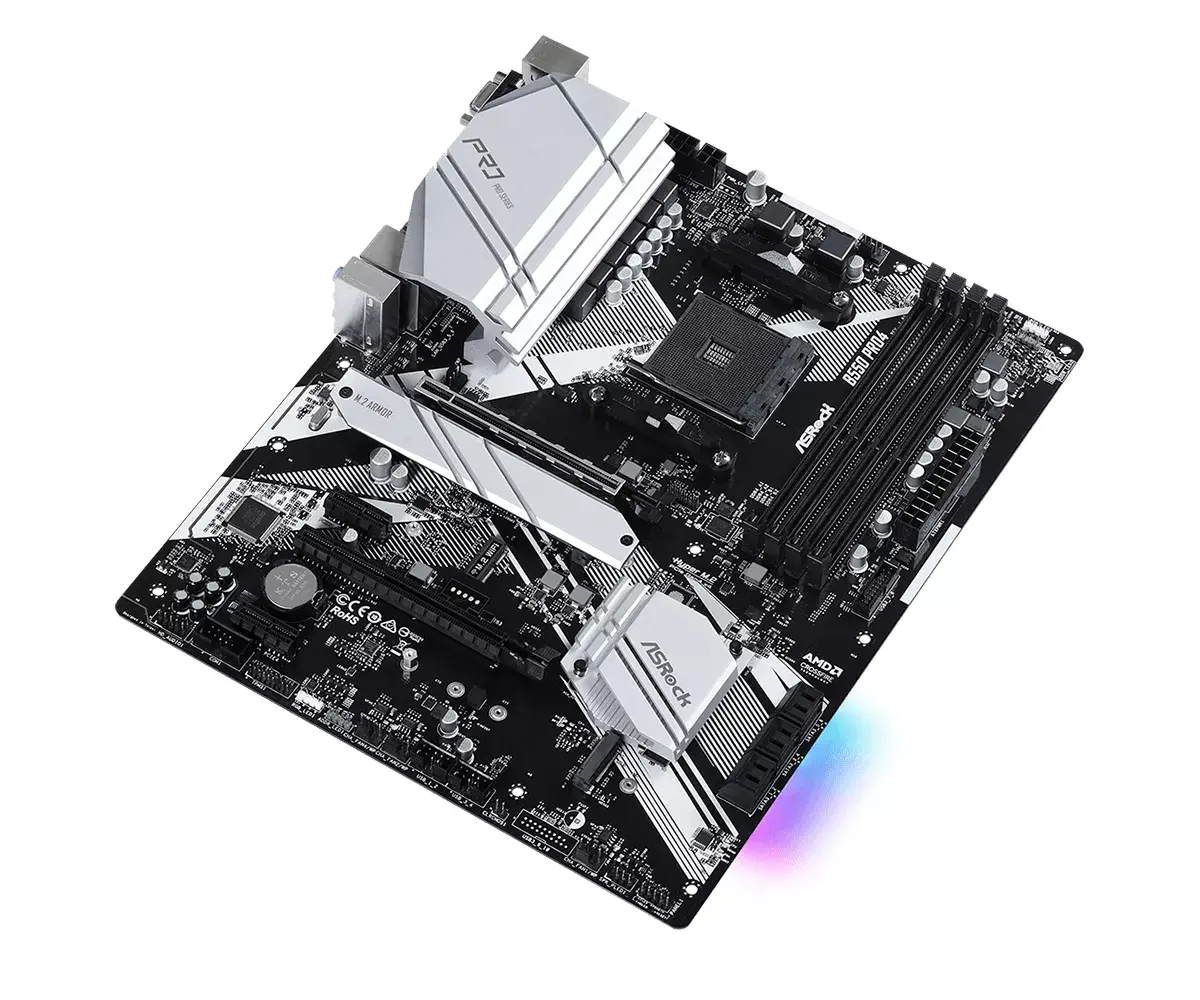 Pamatplate Asrock B550 Pro4, 90-MXBCZ0-A0UAYZ Photo 3