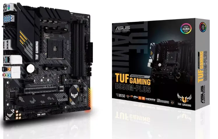 Материнская плата ASUS TUF GAMING B550M PLUS, 90MB14A0-M0EAY0 Photo 4