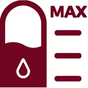 A water level indication for easy filling