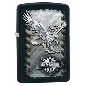 Lighter Zippo Harley-Davidson 28485 — windproof metal construction, refillable