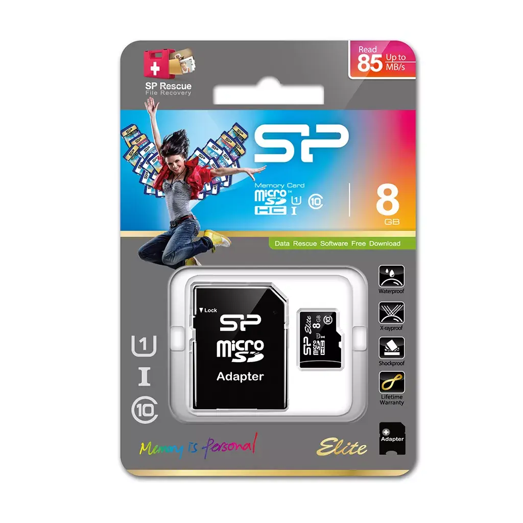 Флеш-память Silicon Power 8GB SP008GBSTHBU1V10SP Photo 2