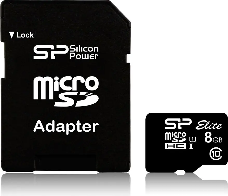 Zibatmiņa Silicon Power 8GB microSDHC UHS-I