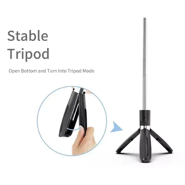 Selfie stick Riff L02 wireless expandable 100 cm Photo 6