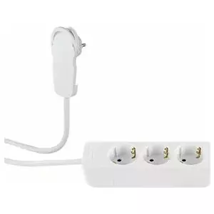 Сетевой удлинитель REV 0012316114 WS 3 розетки, кабель 2 м, белый