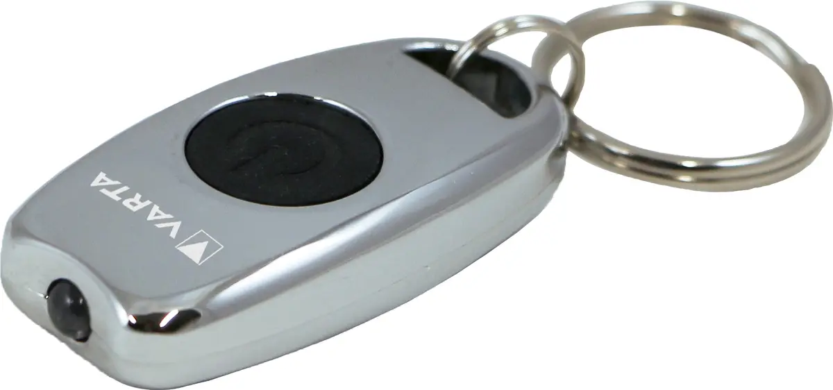Varta Metal Key Chain Light Брелочный фонарь Хром Photo 2
