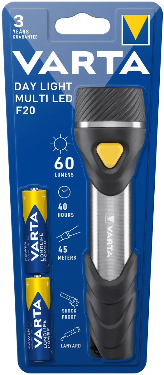 Varta Day Light Multi LED F20 rokas lukturis Photo 5