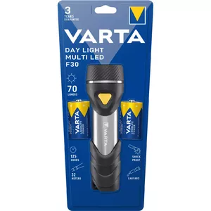 Varta Day Light Multi LED F30 Black, Silver, Yellow Hand flashlight