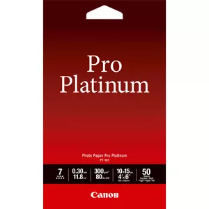 Fotopapīrs Canon PT-101 Pro Platinum 4x6” 50 lapas