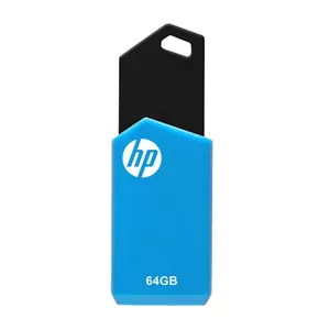 HP v150w USB флеш накопитель 64 GB USB тип-A 2.0 Черный, Синий