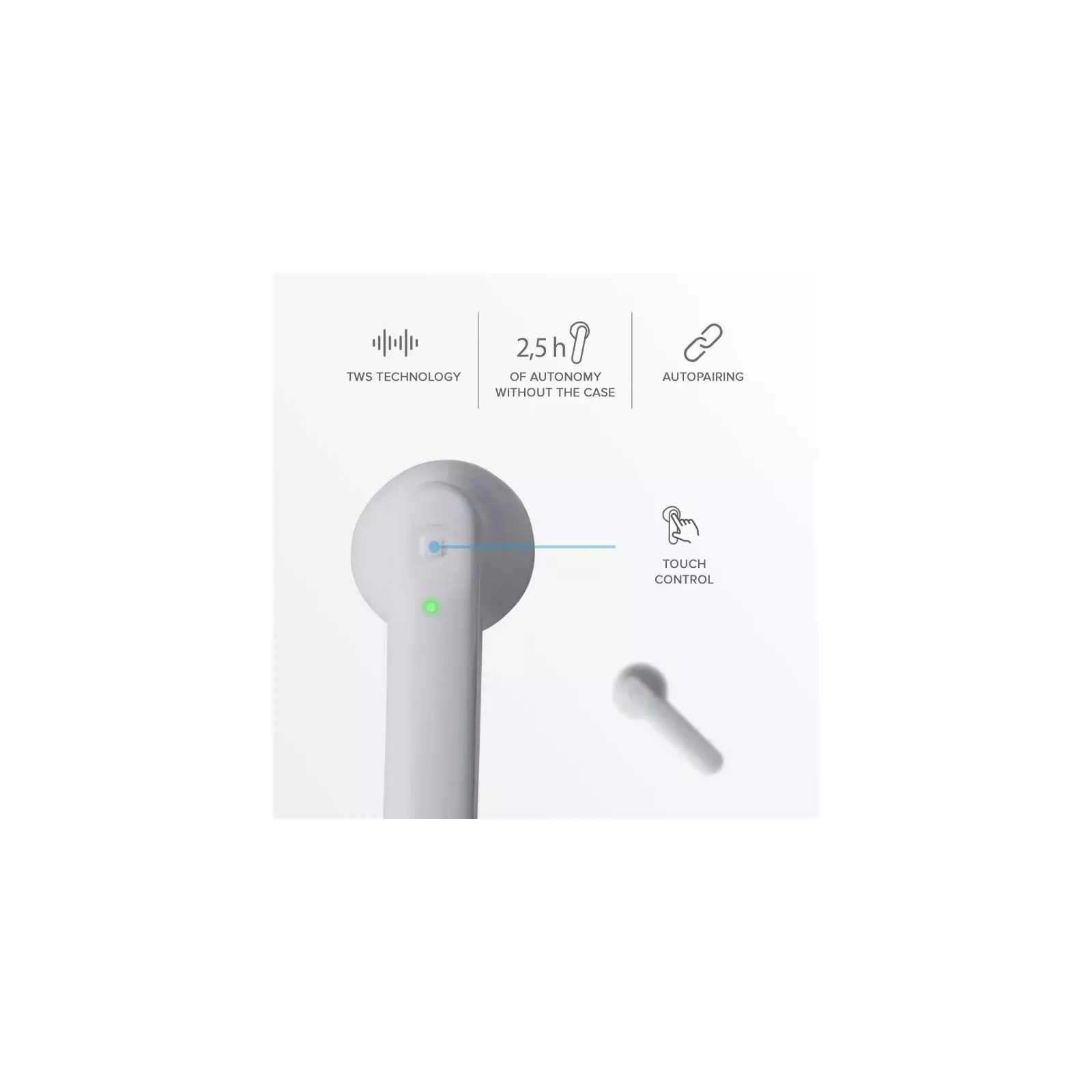 Twin buds wireless earphones hot sale