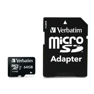 MicroSDXC Verbatim Pro 64GB UHS Class 10
