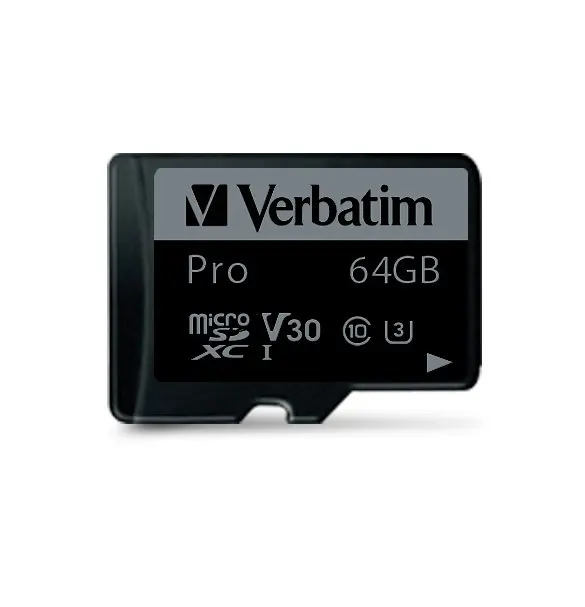 MicroSDXC Verbatim Pro 64GB Photo 4