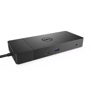 Docking station Dell WD19, wired USB‑C (USB 3.2 Gen 2), HDMI 2.0b, Gigabit Ethernet, 130 W, black