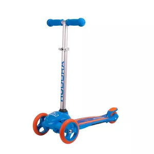 Трехколесный самокат HUDORA Flitzkids 2.0 для детей, синий, размеры 590×280×660 мм