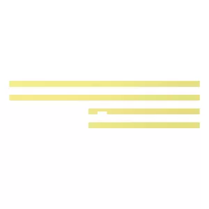 Frame accessory for Samsung TV VG-SCFT32VL/XC — yellow plastic TV frame