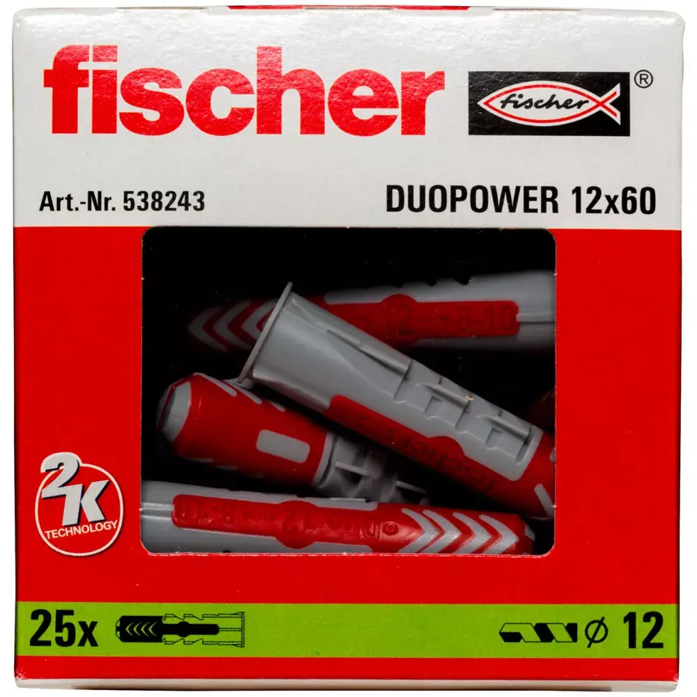 Sienas skrūve Fischer DuoPower 538243 Photo 3