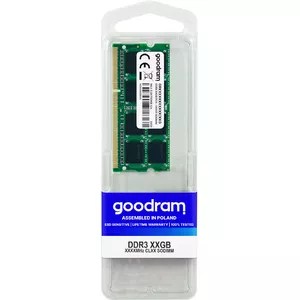 Goodram GR1333S364L9/8G atmiņas modulis 8 GB 1 x 8 GB DDR3 1333 MHz