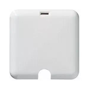 Wall plate / switch cover Merten 520427, white, single-gang, plastic