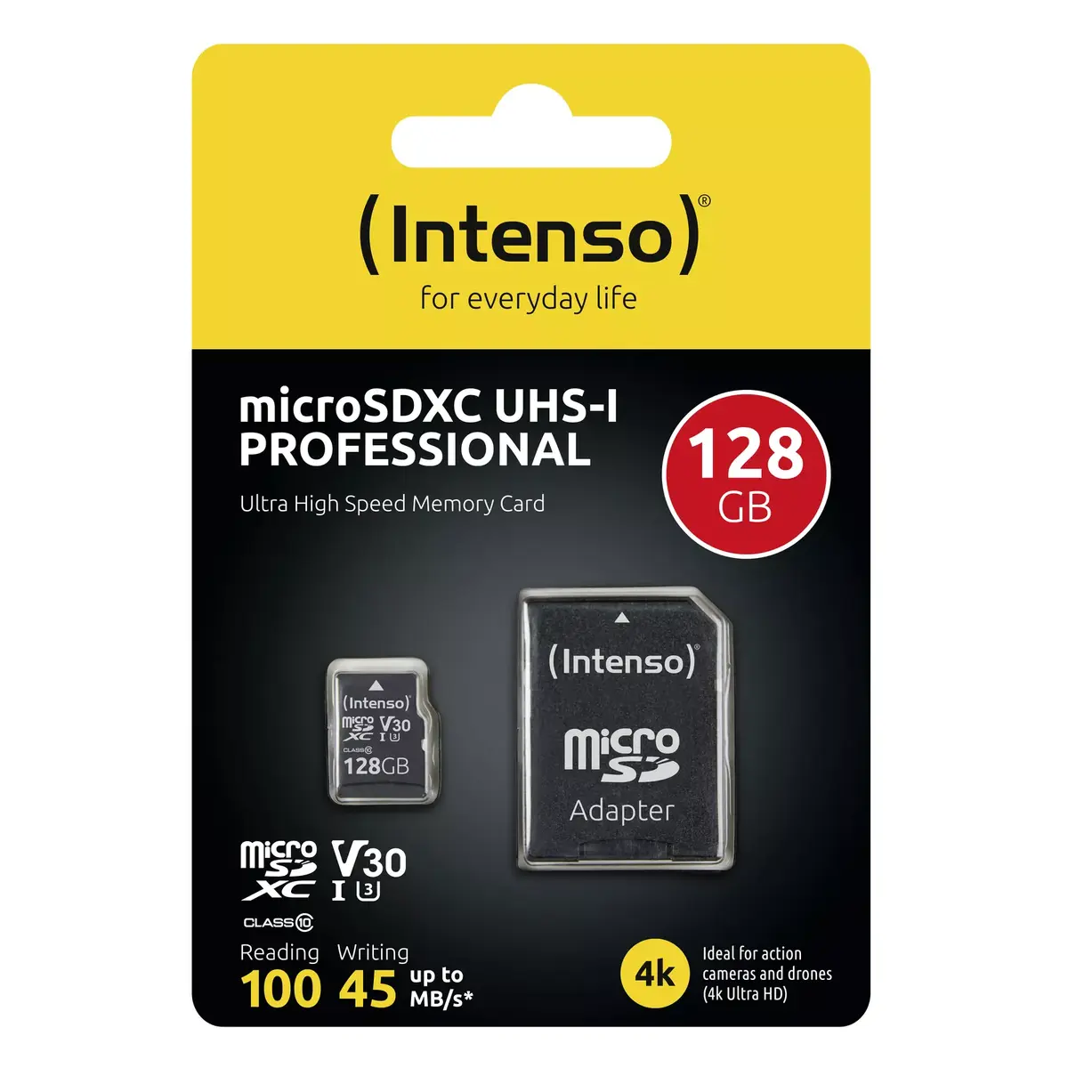 Flash memory Intenso 128GB microSDXC Photo 2