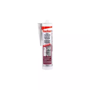 Силиконовый герметик Fischer Sanitary silicone DSSA W