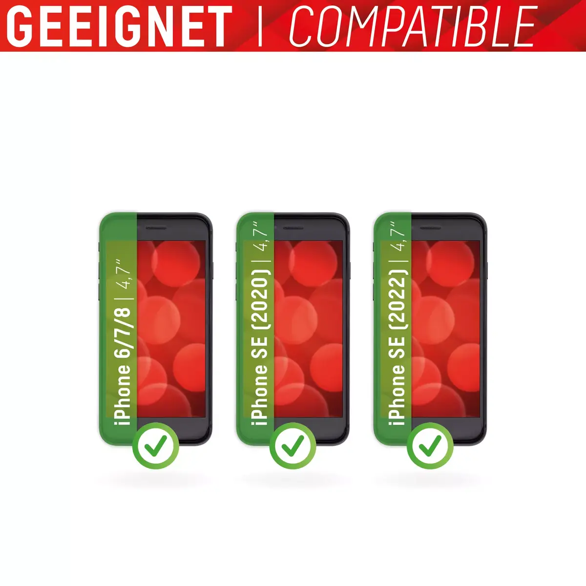 Ekrāna aizsargs Displex Apple iPhone 6/7/8/SE Photo 6