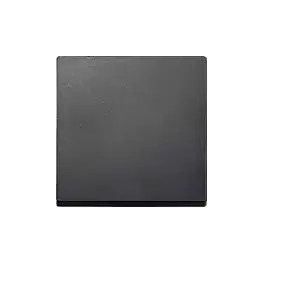Light switch Merten 433114, button control, anthracite, single-gang
