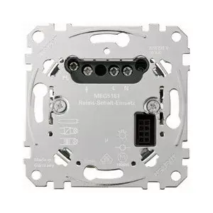 Electrical relay Merten MEG5161-0000, metallic, 220–230 V AC, 50–60 Hz, 10 A, cable 2×2.5 mm²