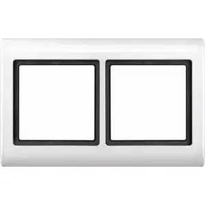 Wall plate / switch cover Merten 400219, white, single-gang, 1 piece