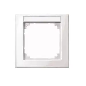 Wall plate / switch cover Merten 470119, white, single-gang cover plate