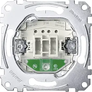 Socket outlet Merten MEG3160-0000, grey finish