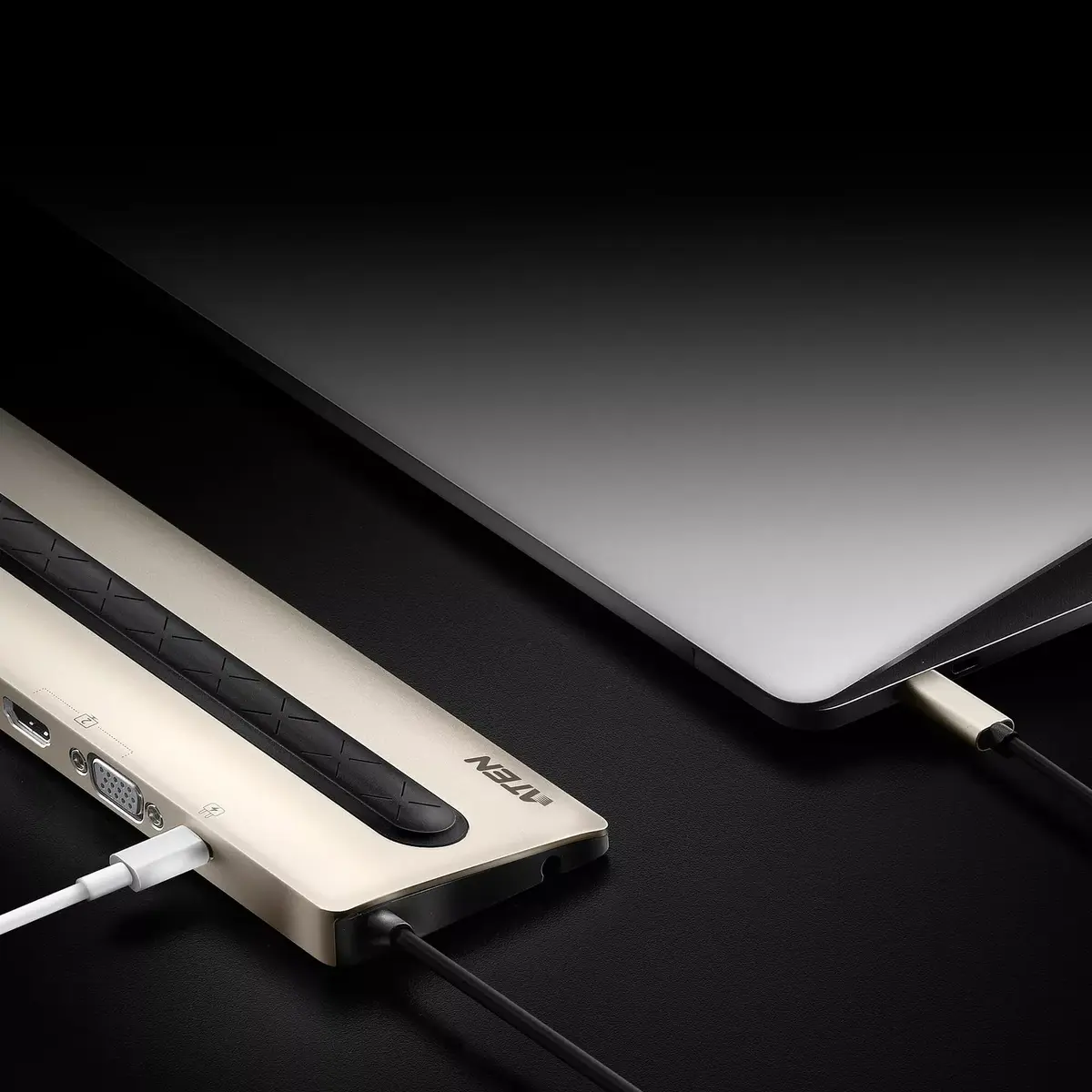 ATEN UH3237 USB-C Multiport dokstacija Photo 8