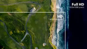 Дисплей Full HD с соотношением сторон 16:9 для четких и детализированных кадров