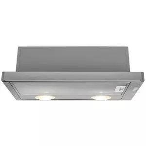 Semi built-in cooker hood Beko HNT61210X, Carbon filter, Noise level: E