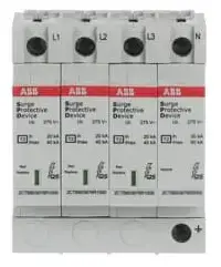 ABB Surge Protective Device OVR T2 3N 40-275 P QS Grey 230 / 400 V IP20