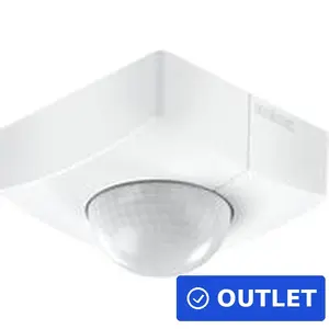 Ceiling PIR Sensor Steinel IS 3360 COM1 — Wired, AC 220–240V, 2000W, White, 95×95×65 mm