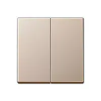 JUNG A 595 CH Rocker for Double Switch in Champagne Color Compatible with 505 U 509 U 505 TU 509 TU 535 U 539 U