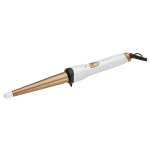 Conical curling iron Profi-Care PC-HC 3049 — cone shape, 25 W, 220–240 V, white/gold