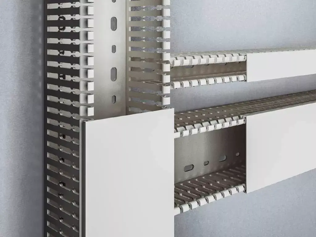 Kabeļu kanāls Rittal VX 8800.755 PVC 50×80 mm 2000 mm Photo 3